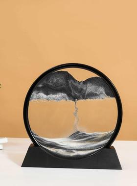 工厂流沙客厅摆件跨境装饰摆件