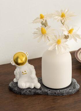 北欧干花花瓶小摆件ins风客厅家居插花感摆设桌面轻奢装饰品