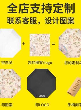 两用学生雨伞安全防回弹儿童雨伞女孩小学生男童晴雨伞两用折叠节