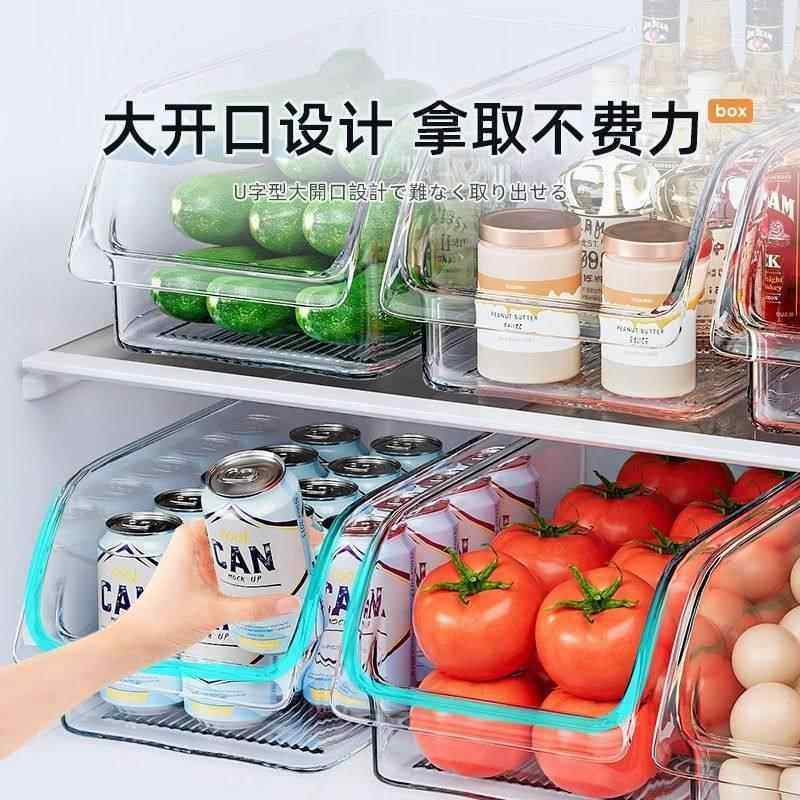 抽屉式冰箱收纳盒保鲜盒食品级家用蔬菜水果鸡蛋专用厨房整理神器,淘宝优惠券,粉丝福利购,淘宝优惠卷
