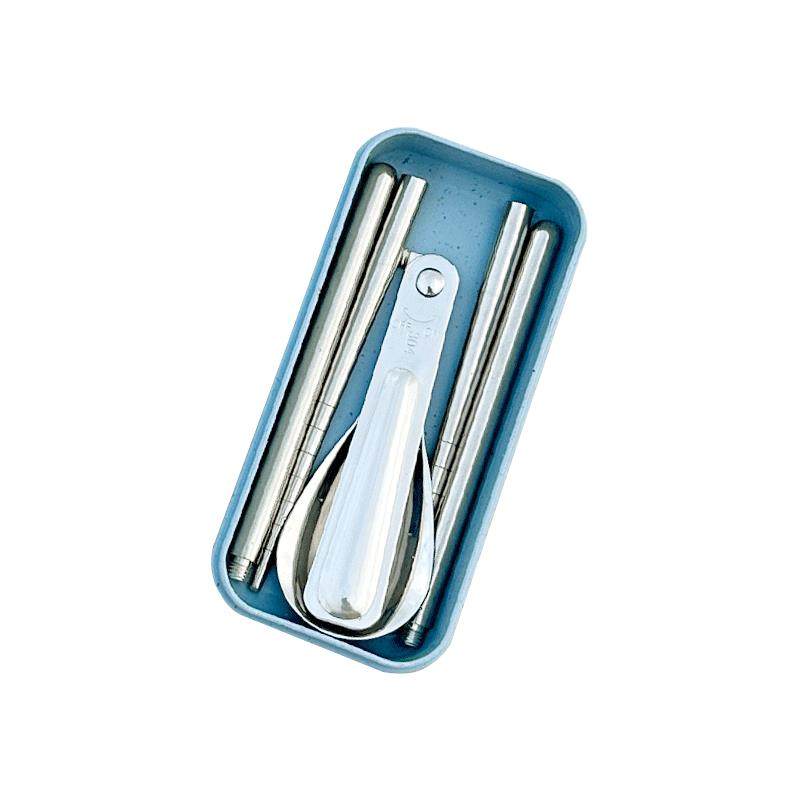 新品304不锈钢折叠餐具勺筷子户外野餐露营可携式餐具可折叠勺套,淘宝优惠券,粉丝福利购,淘宝优惠卷