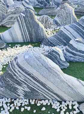 山雪浪石切片合室内庭组院枯水造景观咨询客服石大型假山泰风景石