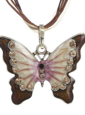 Vintage choker Hot Ethnic Style Butterfly Alloy Necklace项炼