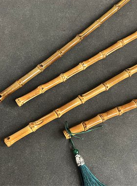 指挥棒竹子教鞭教鞭竹根玩具竹雕