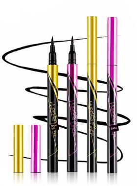 Black eyeliner pen does not smudge eyeliner ink 黑眼线笔