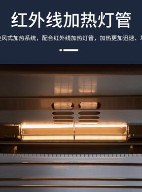 SINMAG新麦SR8-PTF平面双开门烤鸡烤鸭炉 商超厨房专用烤鸡设备