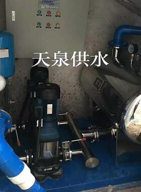 全自动供水设备二次加压恒压变频无塔叠压成套家用