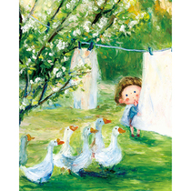 New products pick up the drain] The national tide artist Ameow (number of ducks) limited edition paintings to heal cute decorations