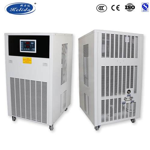 1.5P冷水机CO2射频管反应釜150w激光工业小型风冷式胶管冷冻机 - 图0