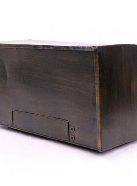 老上海牌收音机模型 酒吧摄影道具 铁皮收音机摆件 家居橱窗摆设