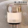 Chopstick storage box household high-end 2025 new chopstick cage kitchen storage drain rack spoon chopstick barrel wall-mounted