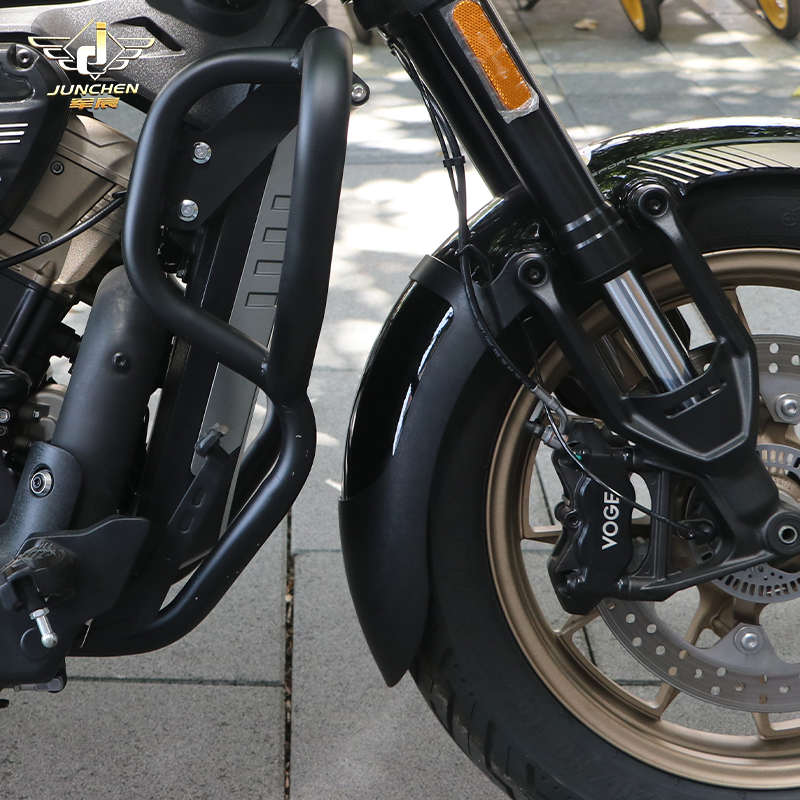 适用隆鑫无极CU250前挡泥板加长加宽挡泥无损改装LX250-22挡泥盾 - 图2