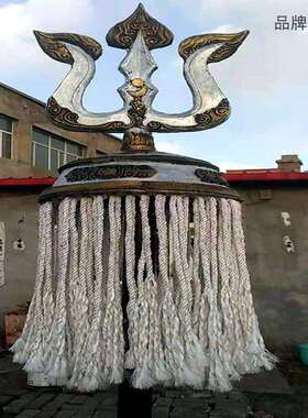 苏鲁锭苏力德蒙古包摆件道具蒙餐厅装饰品玻璃钢工艺成吉思汗战旗