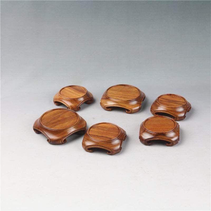 实木整木圆形摆件花瓶盆景茶壶古玩木雕香炉玉石底座木托中式简约,淘宝优惠券,粉丝福利购,淘宝优惠卷