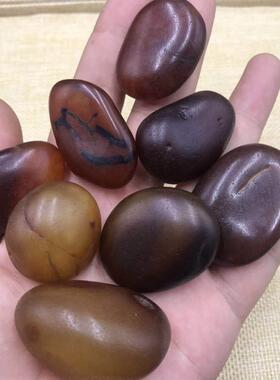 天然马达加斯加玛瑙原石 水冲玛瑙籽料原石矿物标本 玛瑙把件