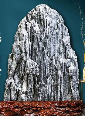 泰山石天然原石泰山石敢当镇宅室内外办公室靠山石大型泰山景观石