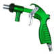 Rust removal and sandblasting, sandblasting pneumatic tools, frosted glass - spray gun ps green card grab machine 2 gun sandblasting stone