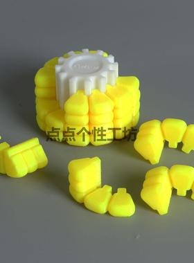 3d打印仿真玉米拼图手工拼装益智解压玩具儿童生日礼物创意小摆件