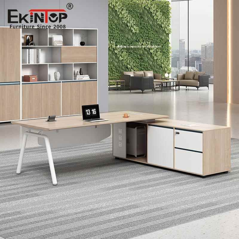 老板办公桌现代女士总裁桌椅组合总经理办公室大班台主管桌子商务 - 图1