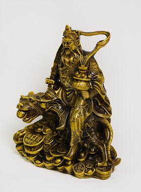 赵公明摆件骑虎武财神招财供奉客厅神像公司前台财神摆件