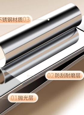 圆头眉毛夹子拔胡子白头发神器拔毛钳夹的小镊子不锈钢眉夹女修眉