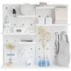 Perforated board storage rack without punching hook on the wall desk hanging storage mini university dormitory god
