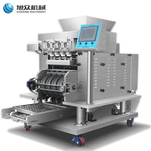 全自动汤圆排盘多功能搓圆机速摆盘机XZ4T-150四头汤圆机快汤摆圆 - 图3