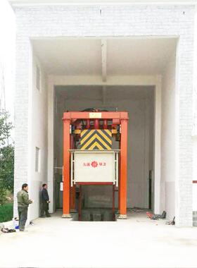社区垂直压缩式垃圾站垃圾压缩设备小区街道垃圾中转站郑州厂家