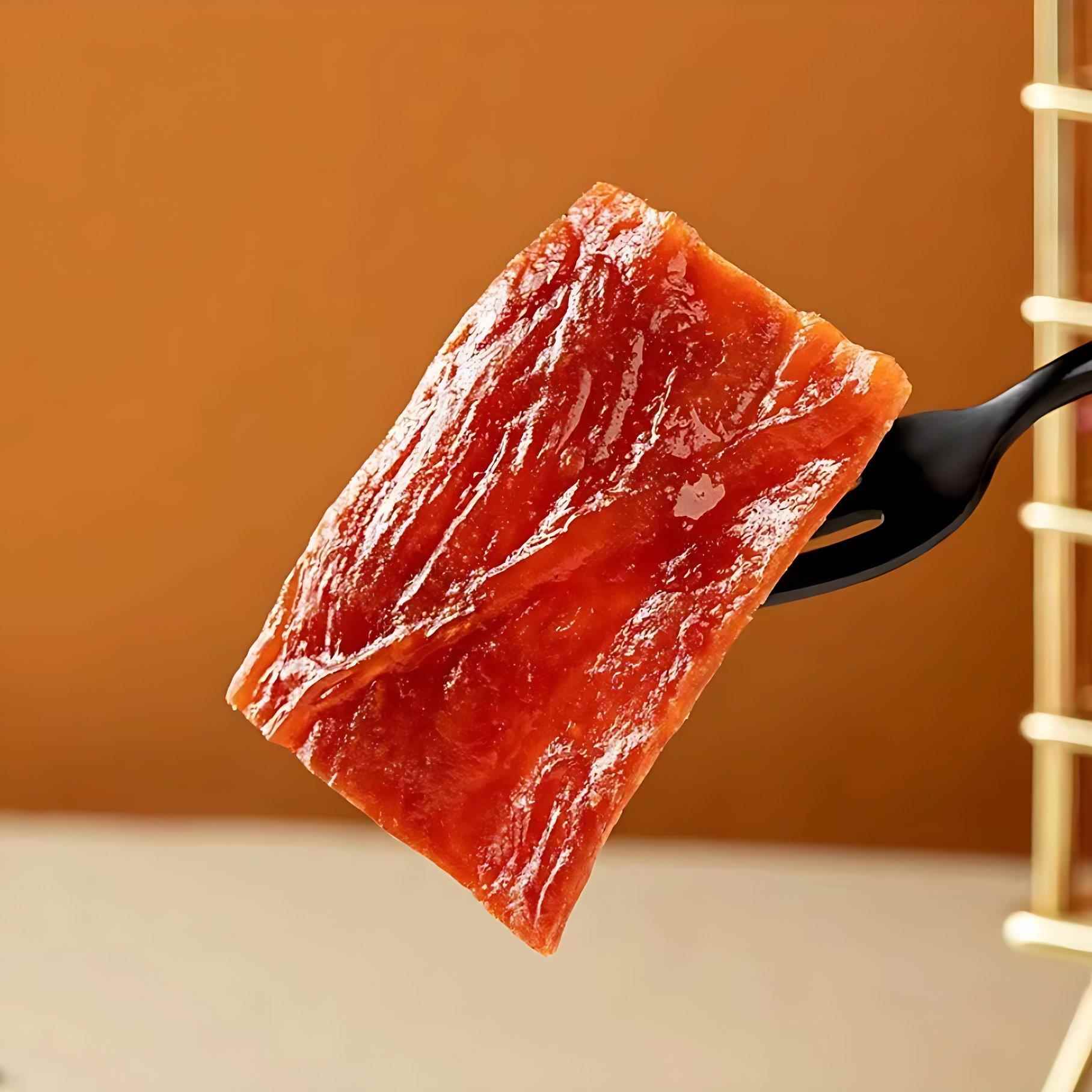 正宗欢妙靖江特产高蛋白肉脯原味传统工艺鲜香入味旗舰店