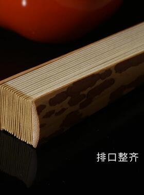 梅妃折扇男古风凤眼梅鹿香妃宣纸扇古风宣纸折扇蜡染洒金扇子