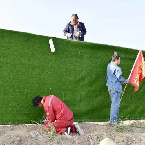 工地围挡草坪市政工程绿化彷真草皮人工假草坪外墙户外围墙草坪墙 - 图2
