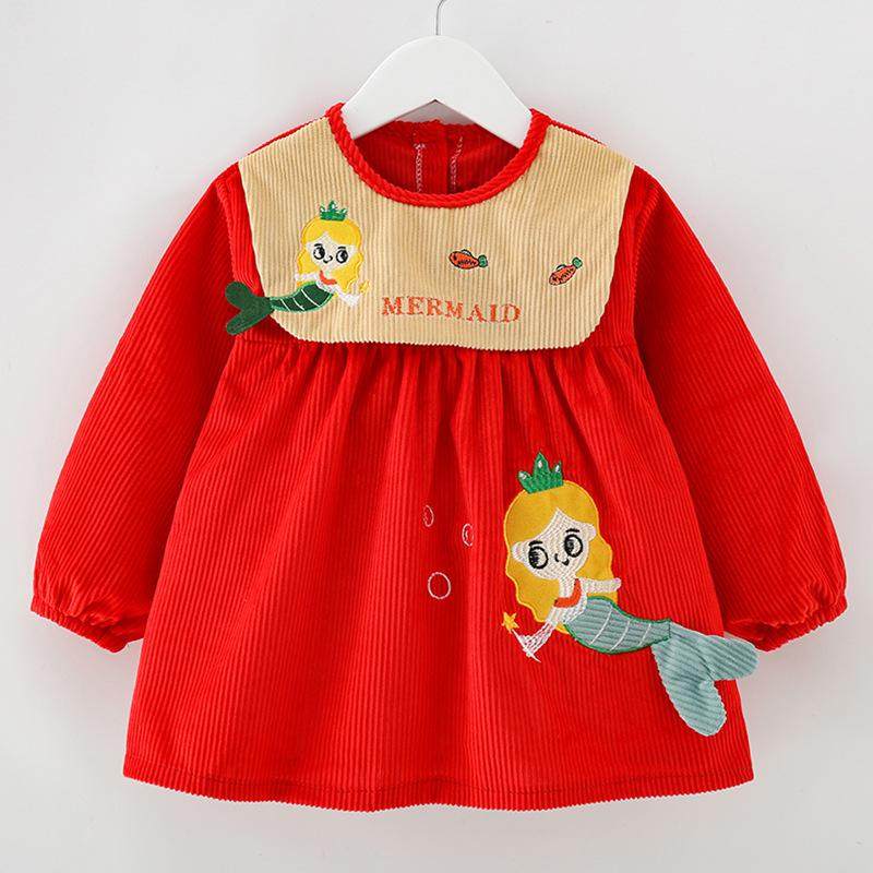 儿童罩衣女宝宝防脏反穿衣外套护衣秋冬季公主围裙婴幼儿围兜罩褂,淘宝优惠券,粉丝福利购,淘宝优惠卷