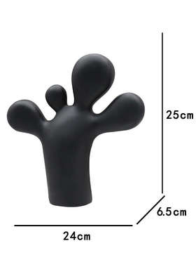 抽象沉思男孩脚丫摆件高级感样板房客厅家居电视柜酒柜轻奢装饰品