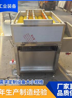 粽子生产全套设备双层粽叶清洗机循环水薄荷叶粽叶清洗机器果蔬