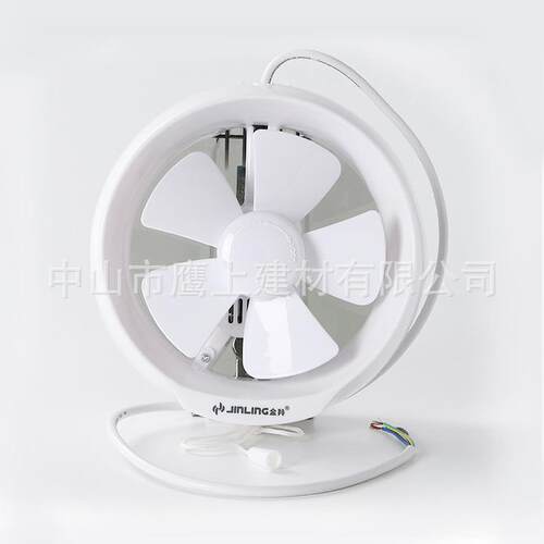 金羚APC20-YL1-1窗玻璃式换气扇 橱窗式手动拉绳开关 - 图2