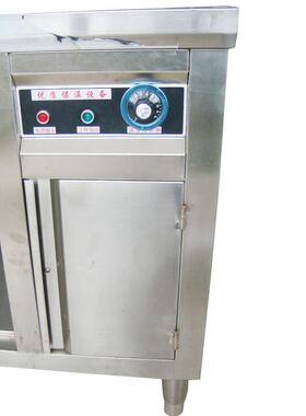 不锈钢暖碟柜单向移门热风柜保温餐盘碗柜双通移门暖碟台