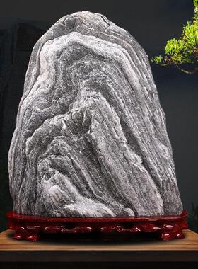 真正大型泰山石原石靠山石敢当镇宅室内室外客厅办公室石敢当摆件