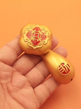 新款如意转转八方来财称心如意可旋转创意礼品金属工艺品摆件