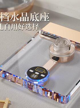 水晶烧水壶茶单人DCJ-A808电玻璃家用智能热温泡专用功夫恒茶 煮