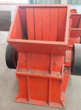 碎锤石料式破机小型建垃圾400x300锤式粉碎机石头筑制砂机打沙机