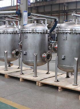 大通量不锈钢保安过滤器 工业循环水 中水回用 化工液净化设备