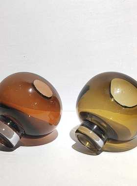 现代简约收口玻璃花瓶摆件家居样板房茶几电视柜台面插花装饰摆件