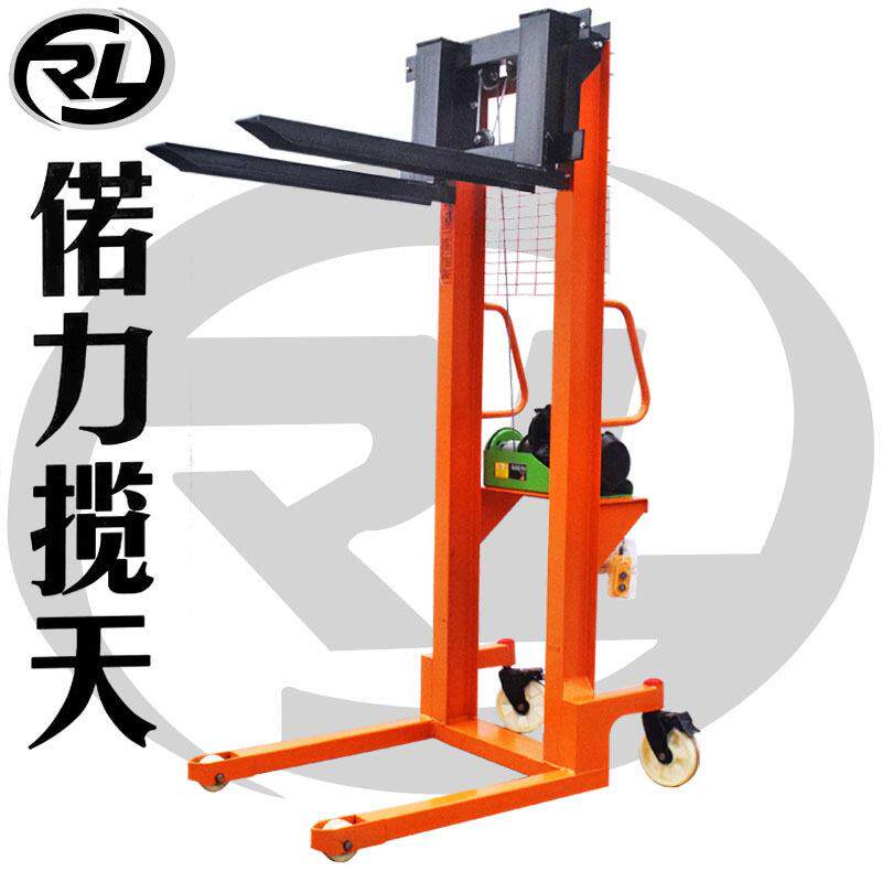 Ruoli electric stacker 2 tons electric forklift ton handling lift 1 ton forklift electric stacker