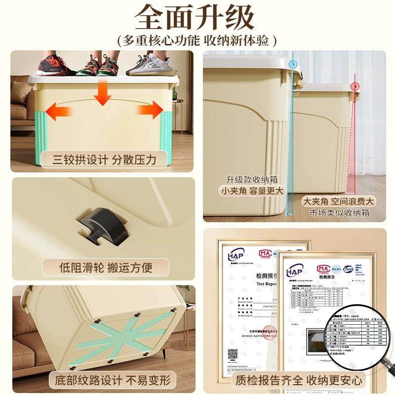 收纳箱加厚儿童玩具收纳箱可坐人可爱整理盒储物盒塑料箱专用家用,淘宝优惠券,粉丝福利购,淘宝优惠卷