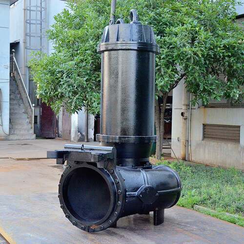厂家QW大口径排污泵大流量污水提升泵380V大功率潜水排污水泵 - 图0