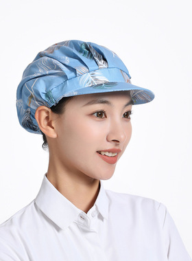 韩版油烟厨师帽子厨房做饭帽子