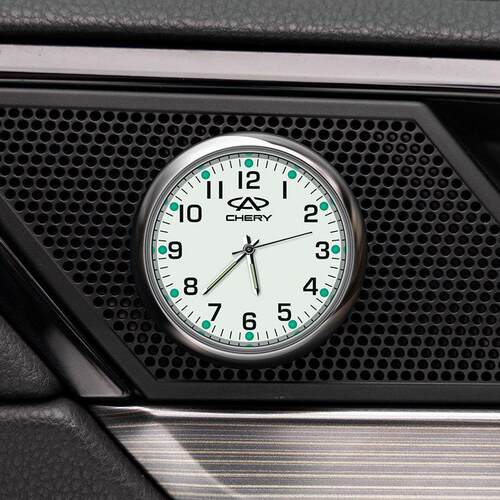 车载表盘时钟夜光石英钟表星空底夜光时间表电子表钟表车内摆件 - 图1