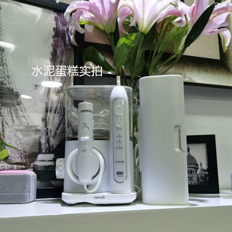 美国Waterpik洁碧水牙线洁碧冲牙器WP660 CC01家用电动洗牙器结石 - 图3