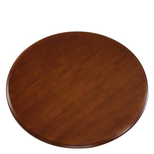 实木餐桌转盘圆桌家用可带旋转圆盘大桌面简约圆形吃饭桌转桌桌子 - 图3