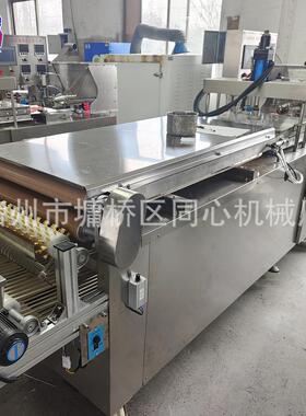 春卷皮机械厂家全自动烙馍烤鸭饼加工机器设备单饼机